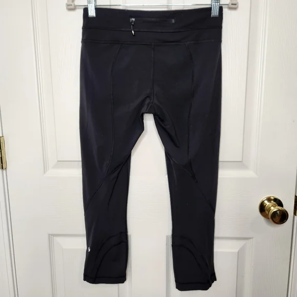 Lululemon x Soul Cycle Black Wunder Under Leggings Size 6 - Picture 4 of 9